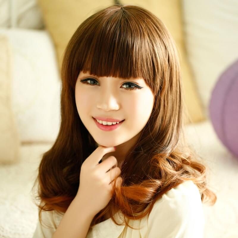 Tóc uốn cụp đuôi hấp dẫn