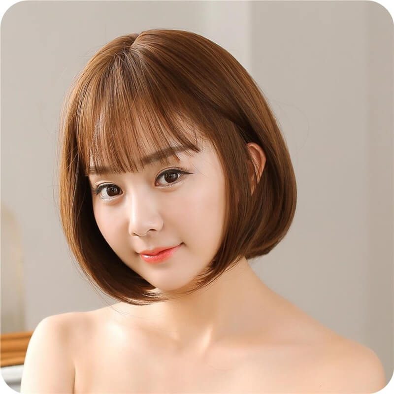 Tóc ngắn xoăn bob cho ngày năng động