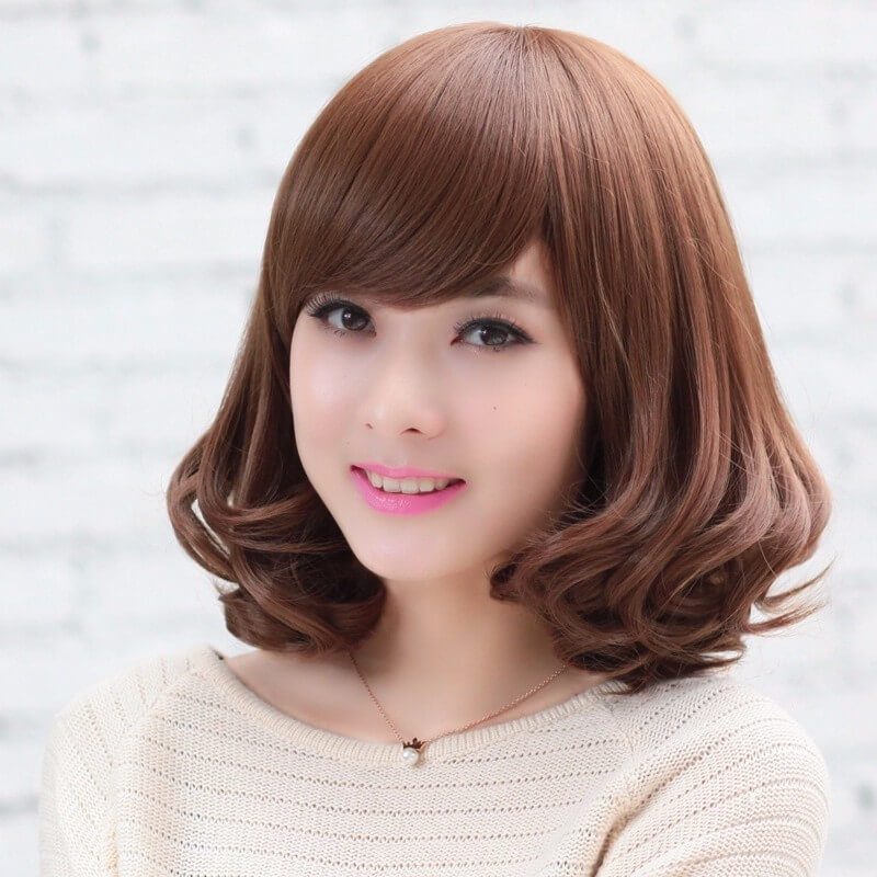 Tóc xoăn chữ C cá tính