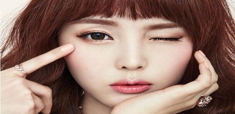Sau nhấn mí sở hữu đôi mắt 2 mí đẹp, tự nhiên không có dấu vết của thẩm mỹ