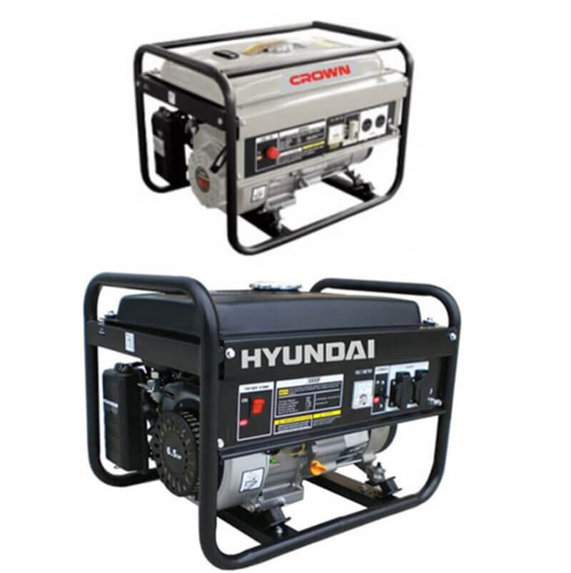 Máy phát điện chạy xăng Crown CT34003 siêu bền bỉ