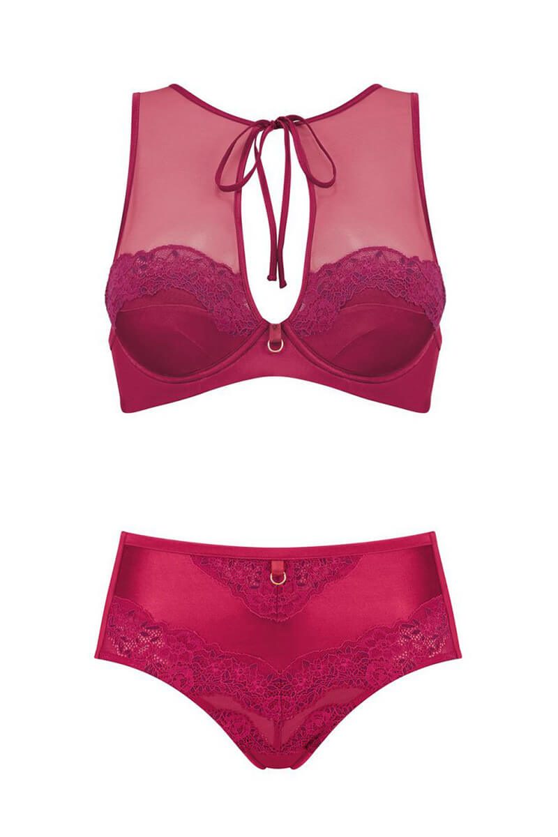 Triumph Liv’s Luxurious Essence Lingerie Set, £136