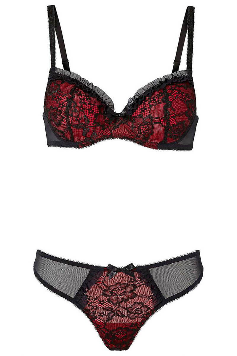Bonprix Padded Bra & Thong, £17.99