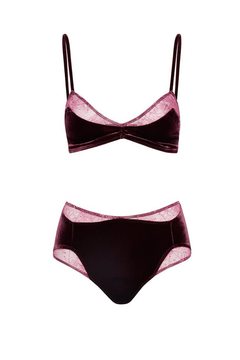 For Love and Lemons Liv Lingerie Set, £187