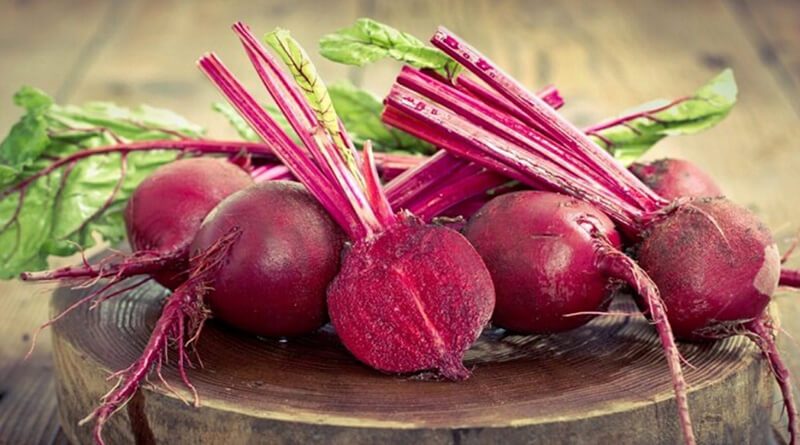 Củ dền sau khi thành phẩm sẽ cho ra màu son rất đẹp