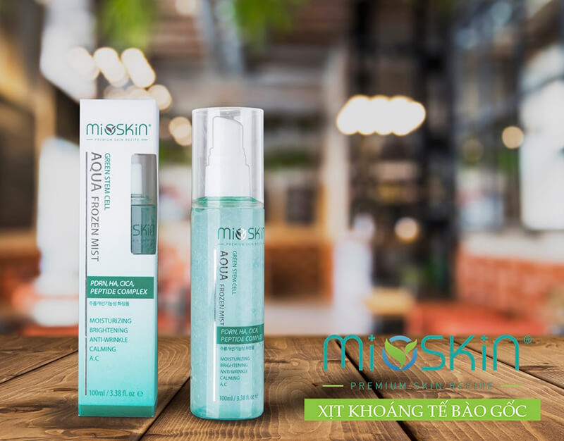MIOSKIN chứa tế bào gốc dạng nano giúp nuôi dưỡng da một cách toàn diện