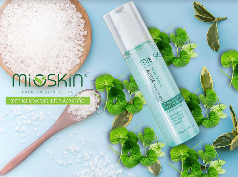 Review xịt dưỡng tế bào gốc MIOSKIN: Bí quyết làm đẹp của SAO VIỆT
