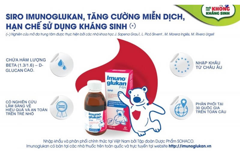 Sản phẩm an toàn chăm sóc miễn dịch bé yêu