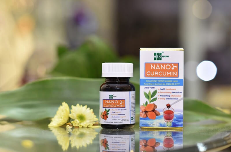 Nano Curcumin (OIC) được sản xuất từ 98% Curcumin tinh khiết