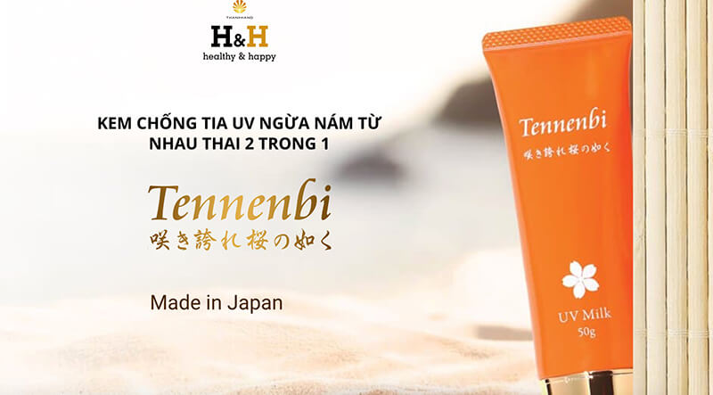 Kem chống nắng Tennenbi - “Bí kíp” chăm sóc da cho phái đẹp