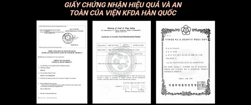 Thành phần Konad đã được kiểm nghiệm an toàn